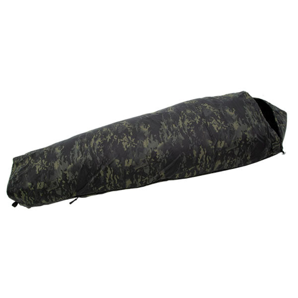 Kunstfaserschlafsack TROPEN, Grösse M, Multicam Black