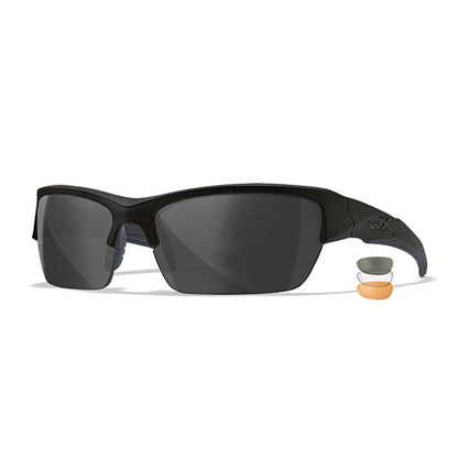 Sonnenbrille WX VALOR 2.5, Three Lens Kit, grau/klar/helles orange, matt schwarz
