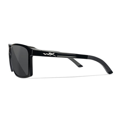 Sonnenbrille WX ALFA CAPTIVATE™, Black, polarisiert grau