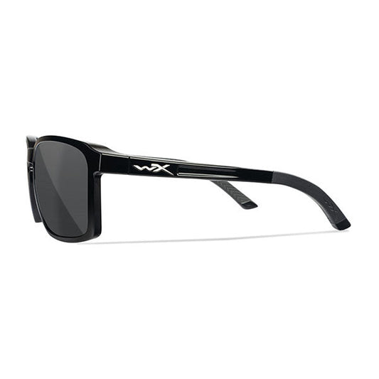 Sonnenbrille WX ALFA CAPTIVATE™, Black, polarisiert grau