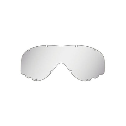 Goggles SPEAR, grau/klar/helles orange