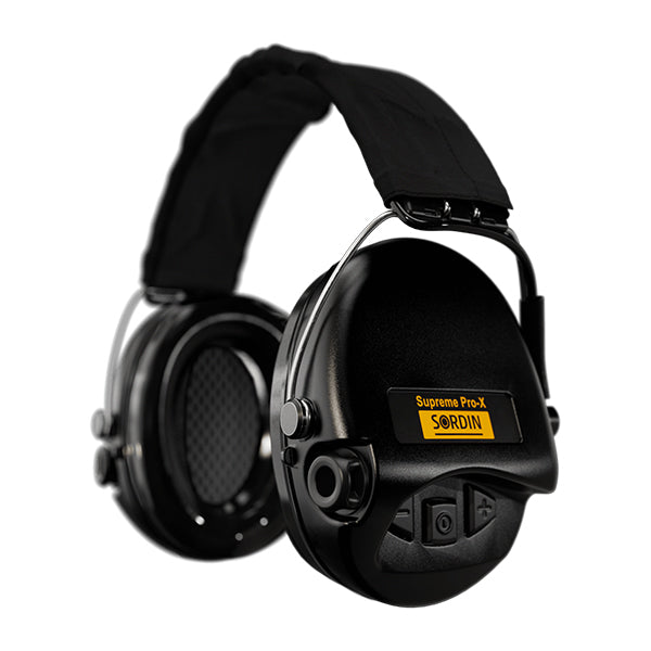 Gehörschutz SUPREME PRO-X, Headband, Black