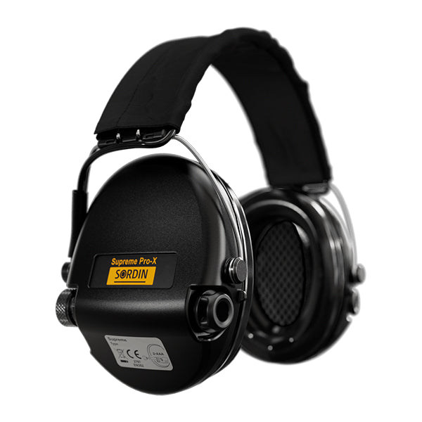 Gehörschutz SUPREME PRO-X, Headband, Black