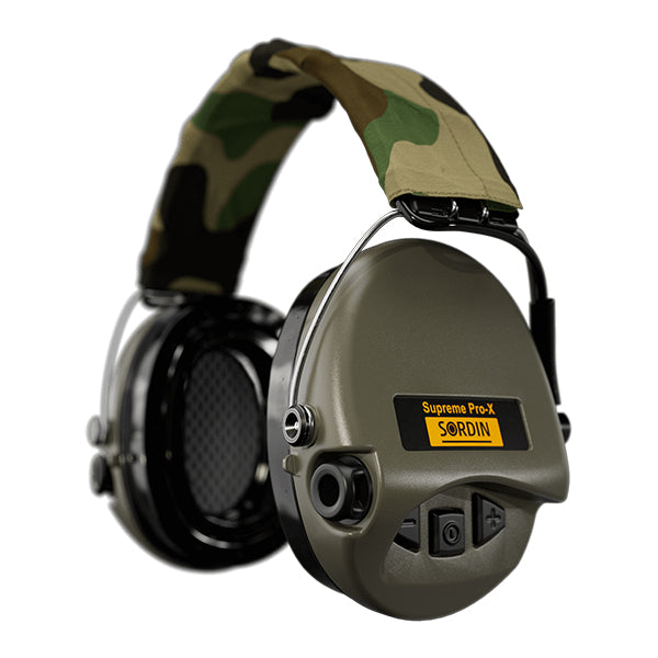 Gehörschutz SURPREME PRO-X LED, Headband, Camo-Green