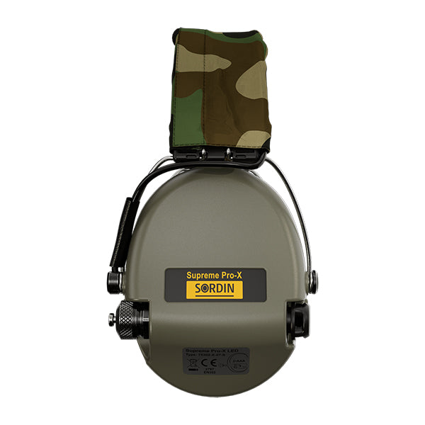 Gehörschutz SURPREME PRO-X LED, Headband, Camo-Green