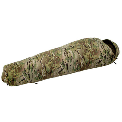 Kunstfaserschlafsack TROPEN, Grösse M, Multicam