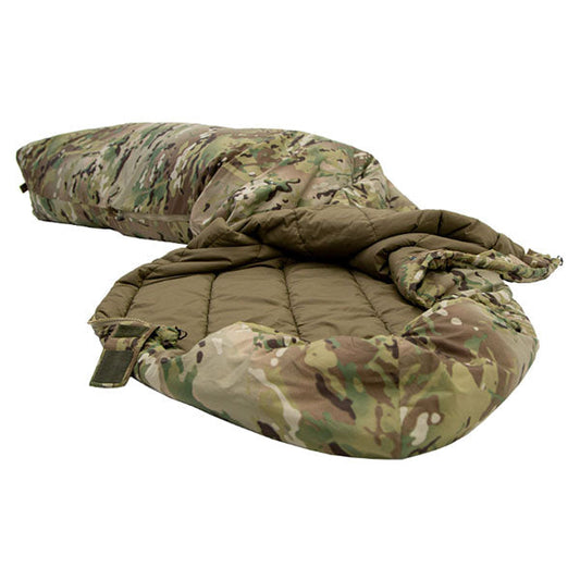 Kunstfaserschlafsack TROPEN, Grösse M, Multicam
