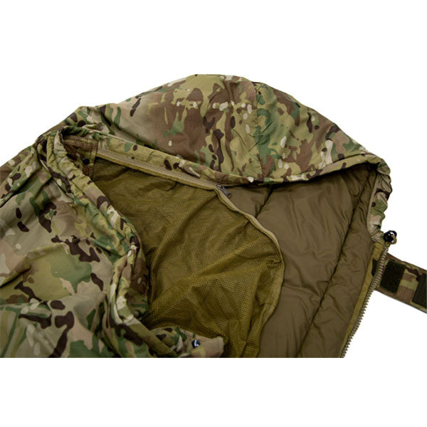 Kunstfaserschlafsack TROPEN, Grösse L, Multicam