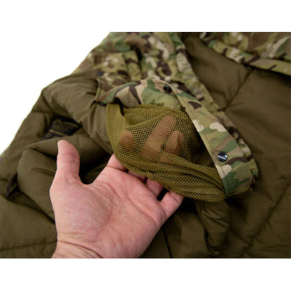 Kunstfaserschlafsack TROPEN, Grösse L, Multicam
