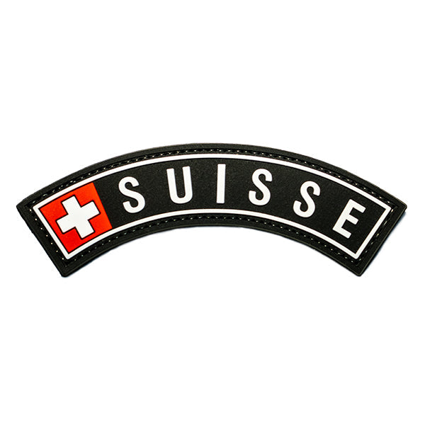 Klettabzeichen SUISSE Armee-Nationalitätenabzeichen PVC