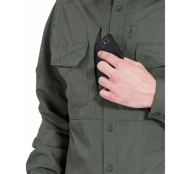 langarm Hemd PLATO SHIRT, Ripstop