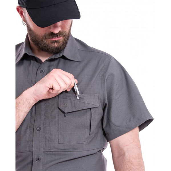 kurzarm Hemd PLATO SHIRT SHORT, Ripstop