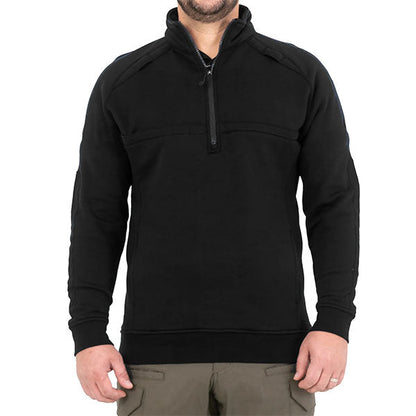 Sweater Men's COTTON JOB SHIRT QUARTER ZIP
