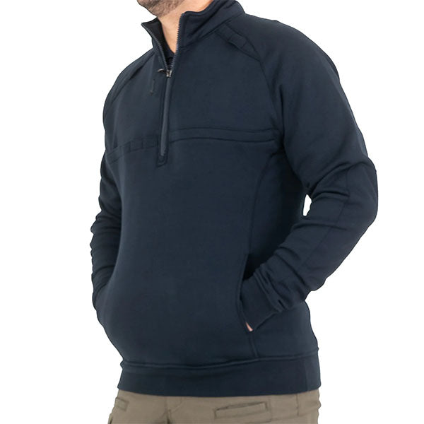 Sweater Men's COTTON JOB SHIRT QUARTER ZIP
