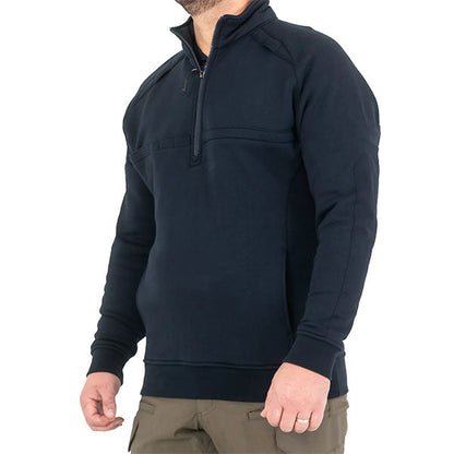 Sweater Men's COTTON JOB SHIRT QUARTER ZIP