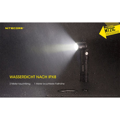 LED-TASCHENLAMPE MT21C - 1'000 Lumen (ohne Akku)