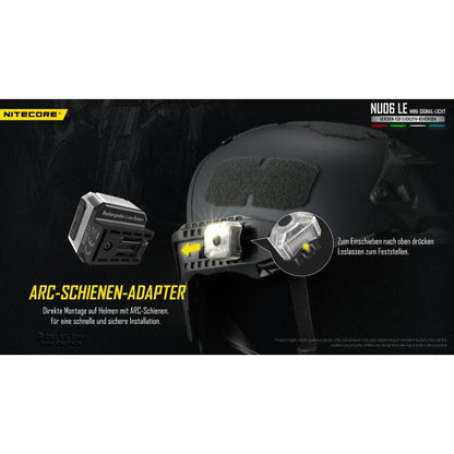 LED-SIGNALLAMPE NU06LE - 15 Lumen (inkl. Akku)