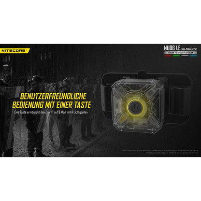 LED-SIGNALLAMPE NU06LE - 15 Lumen (inkl. Akku)