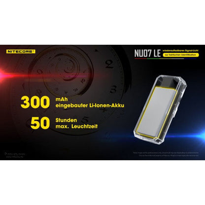 Taktische LED-SIGNALLAMPE NU07LE - 15 Lumen (inkl. Akku)