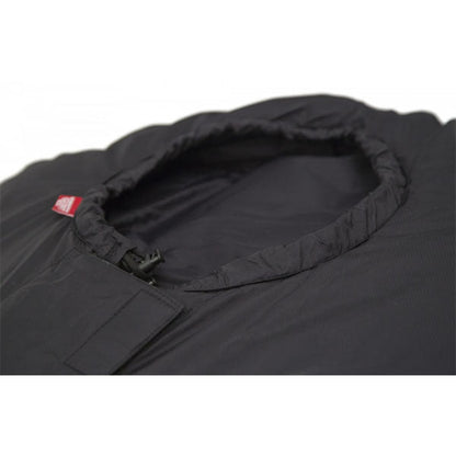 Kunstfaserschlafsack XP TOP, Grösse L, Reissverschluss Mitte, Black