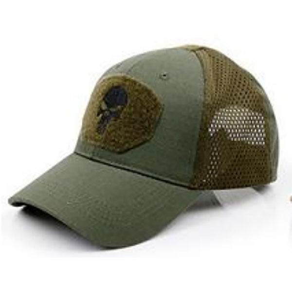 Baseball-Kappe TAC BASE CAP MESH PUNISHER, Ripstop, Velcro, One size