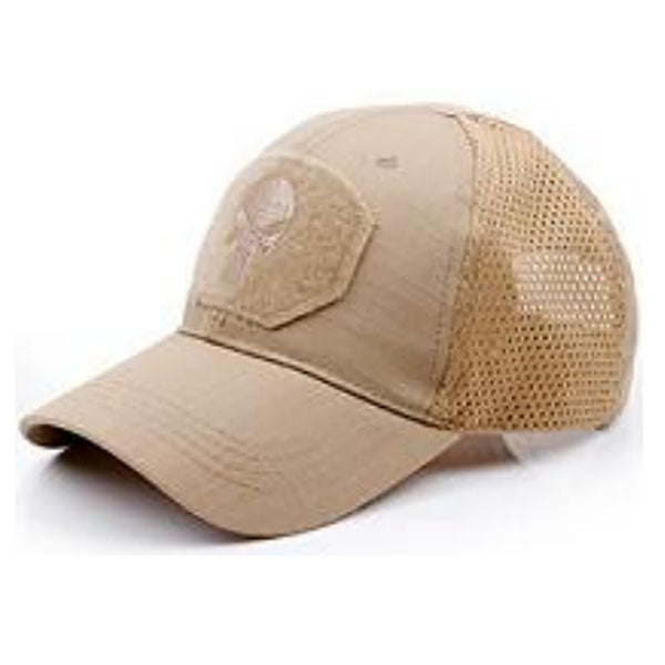 Baseball-Kappe TAC BASE CAP MESH PUNISHER, Ripstop, Velcro, One size
