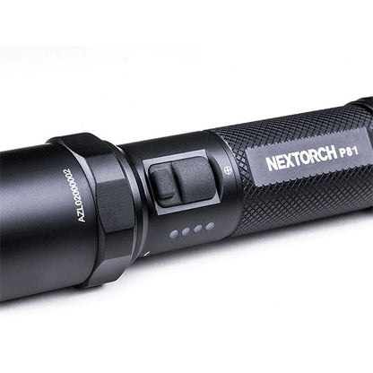 Taktische LED-Taschenlampe P81, 3'700 Lumen (inkl. Akku)