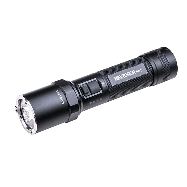 Taktische LED-Taschenlampe P81, 3'700 Lumen (inkl. Akku)