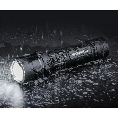 Taktische LED-Taschenlampe P80, 2'100 Lumen (inkl. Akku)