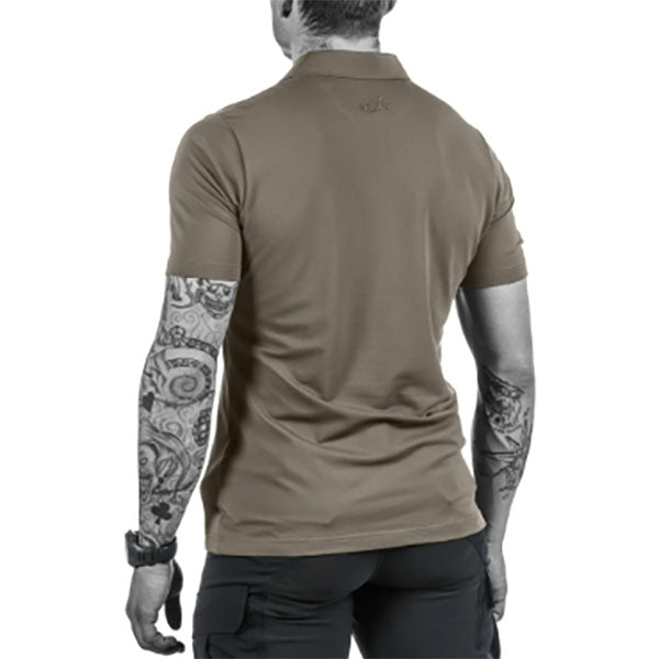 Polo Shirt URBAN, Brown-Grey