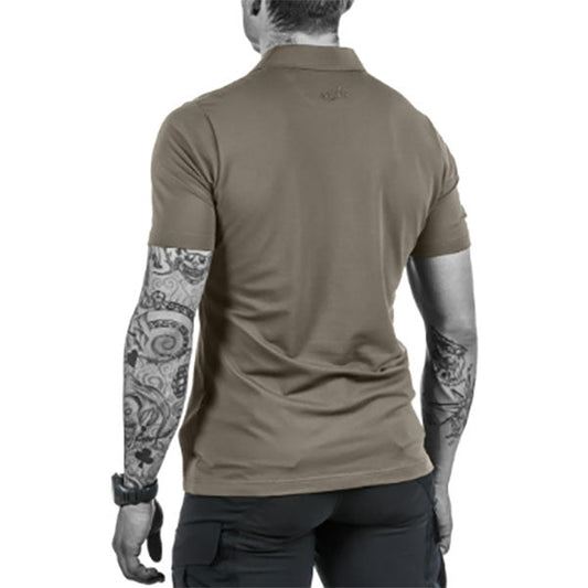 Polo Shirt URBAN, Brown-Grey