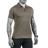 Polo Shirt URBAN, Brown-Grey