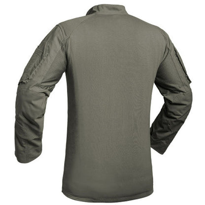 Langarm Shirt UBAS FIGHTER V2, olive