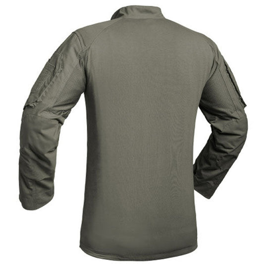 Langarm Shirt UBAS FIGHTER V2, olive