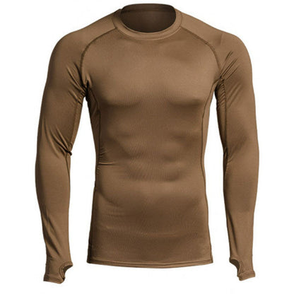 Langarm Shirt THERMO PERFORMER -10°C/-20°C, tan