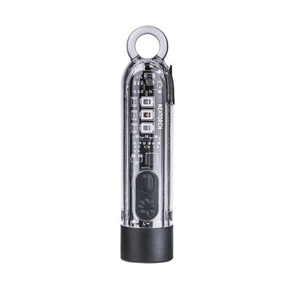 LED-Schlüsselanhänger mit Strobe, 365nm UV, 700 Lumen (inkl. Akku)