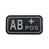 Morale Patch BLUTGRUPPE AB+ POS