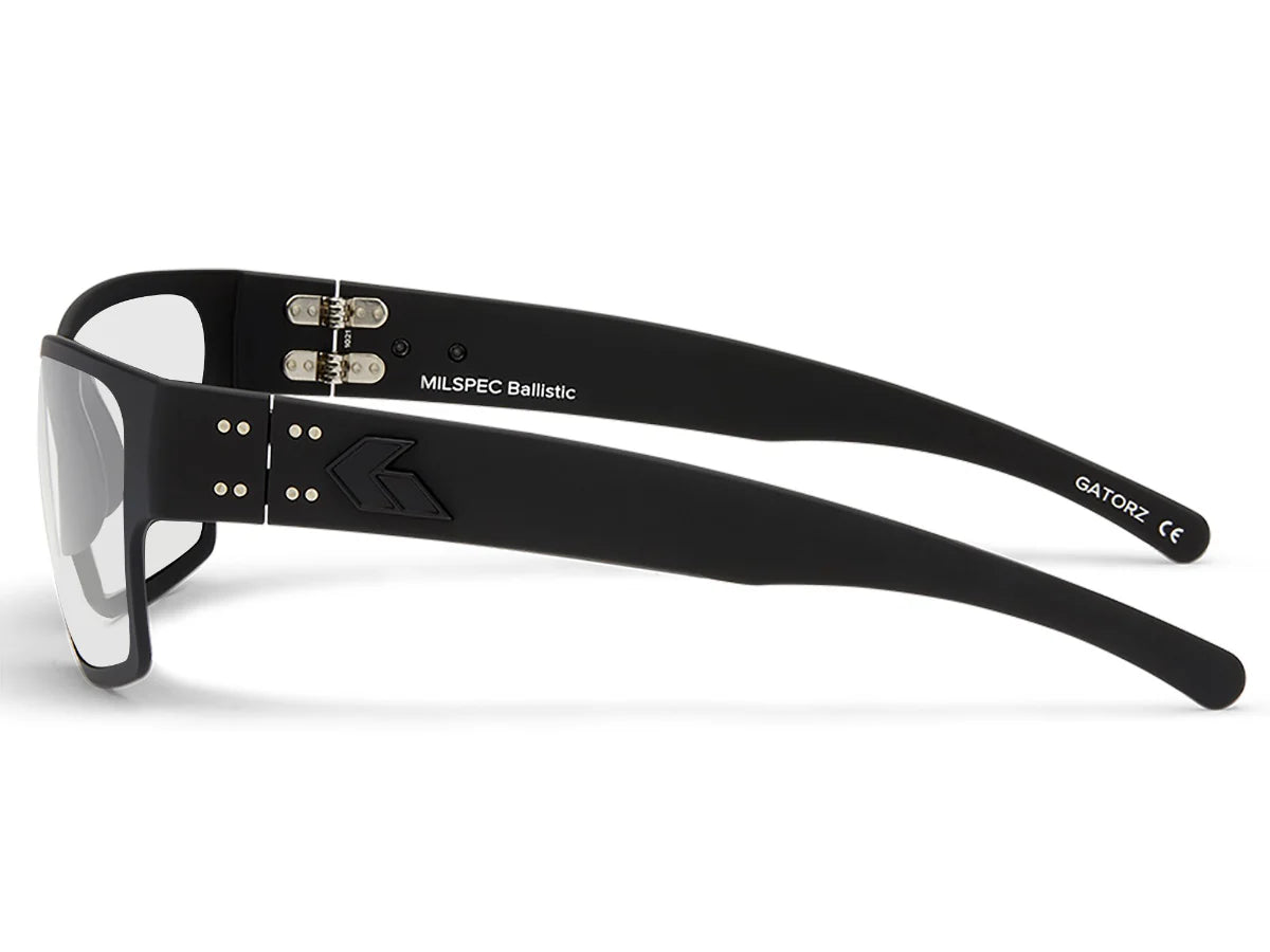 DELTA MILSPEC BALLISTIC, black anodized, black Logo, photochromic w/ anti-fog