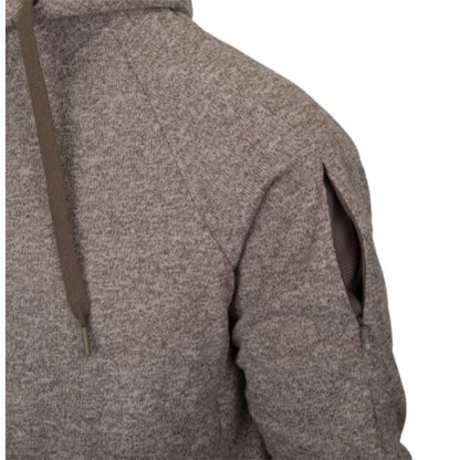 COVERT TACTICAL HOODIE (Fullzip), Melange Light Tan
