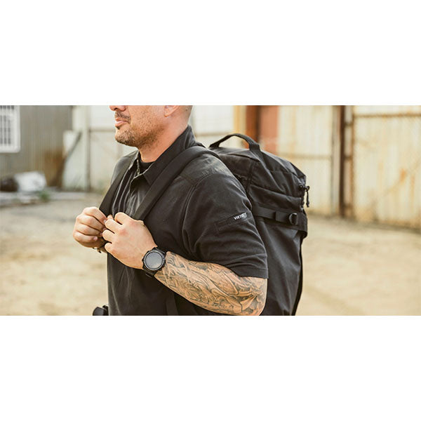 Polo-Shirt Range Trainer Coolmax Polo, black
