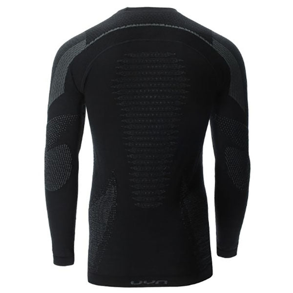 MAN FUSYON DEFENDER UW SHIRT LANGARM, black