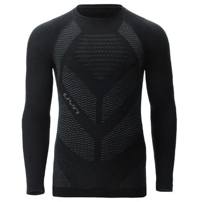 MAN FUSYON DEFENDER UW SHIRT LANGARM, black
