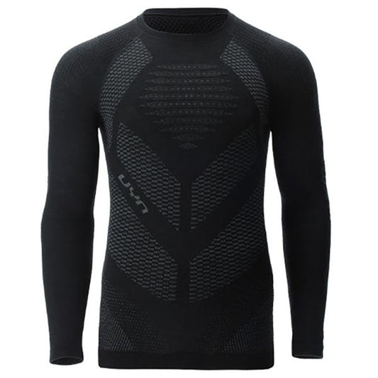 MAN FUSYON DEFENDER UW SHIRT LANGARM, black