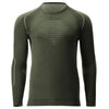 MAN EVOLUTYON XTREME COMFORT UW SHIRT LANGARM, tactical green/anthracite