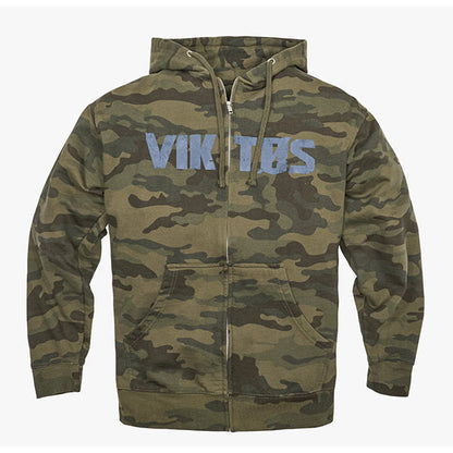Hoodie BURNISHED WOODLAND CAMO