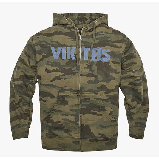 Hoodie BURNISHED WOODLAND CAMO