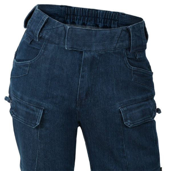 Hosen WOMEN UTP (Urban Tactical Pants), DENIM-STRETCH, Marine Blue