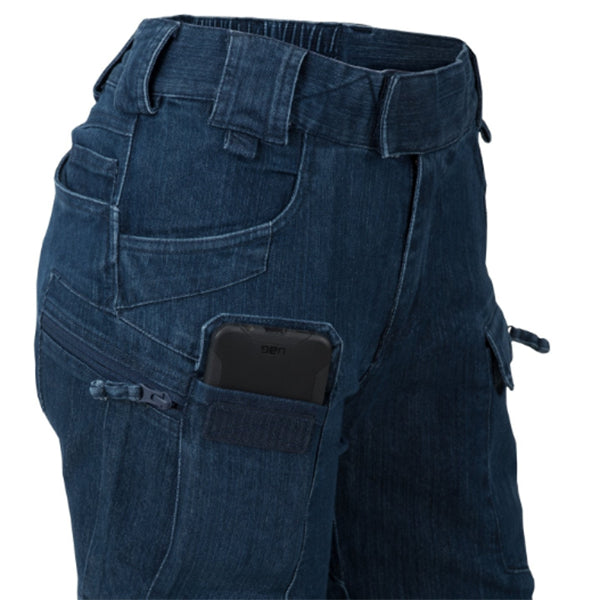 Hosen WOMEN UTP (Urban Tactical Pants), DENIM-STRETCH, Marine Blue