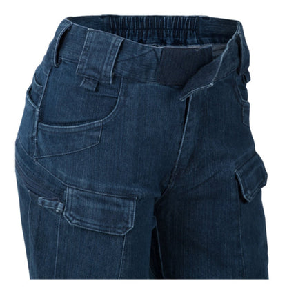 Hosen WOMEN UTP (Urban Tactical Pants), DENIM-STRETCH, Marine Blue