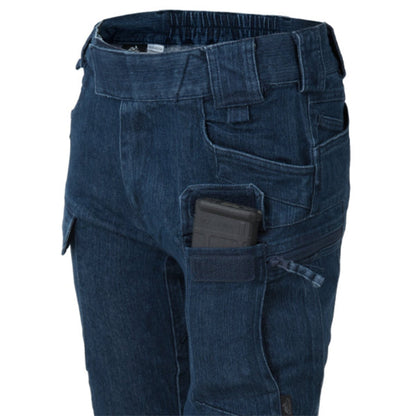 Hosen WOMEN UTP (Urban Tactical Pants), DENIM-STRETCH, Marine Blue